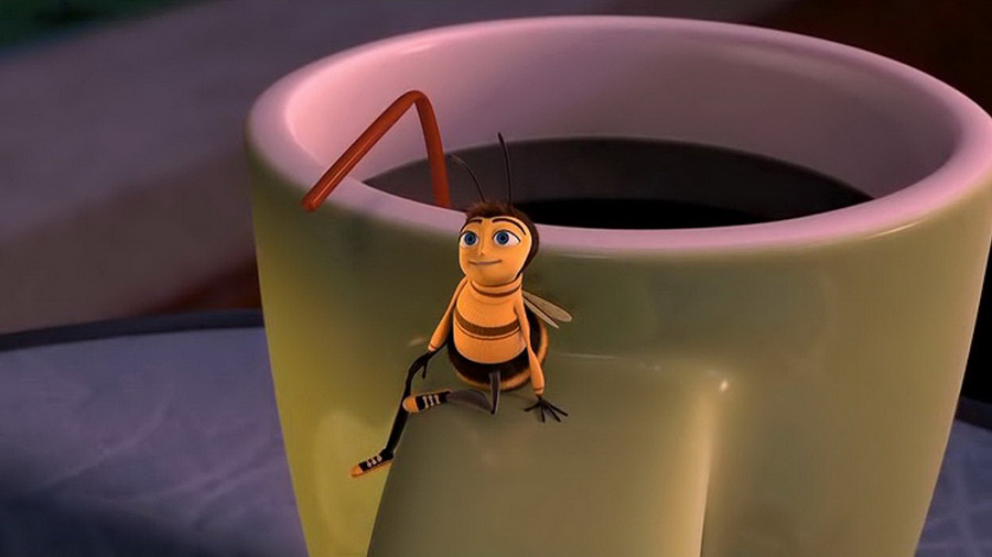 Пчелы любят кофе